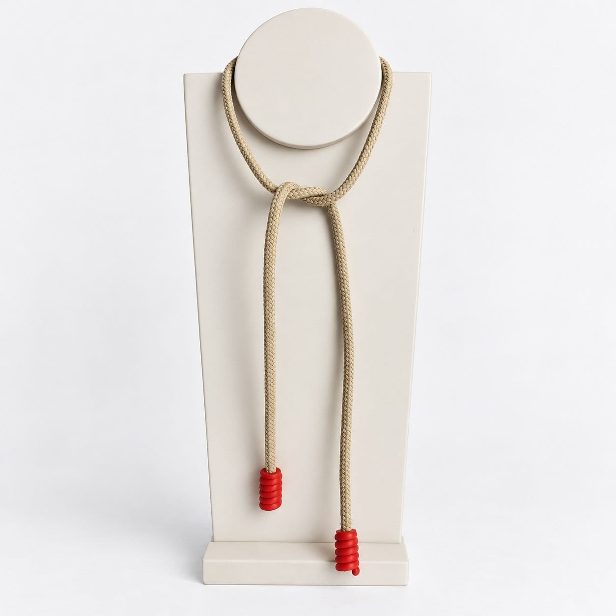 Colar-Pulseira Rolo Vermelho