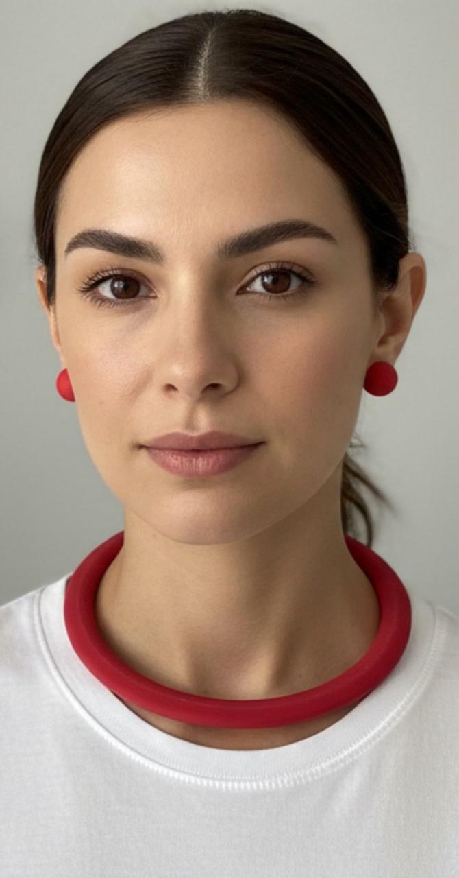 Brinco Bola e Choker Basic